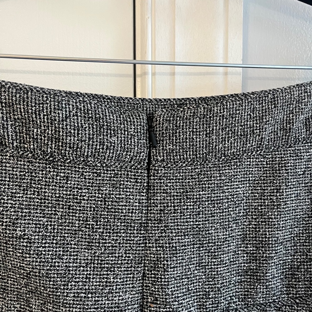 Banana Republic Gray Knit A-Line High Waist Mini Skirt 6 - Picture 3 of 5